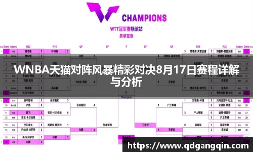 J9WNBA天猫对阵风暴精彩对决8月17日赛程详解与分析